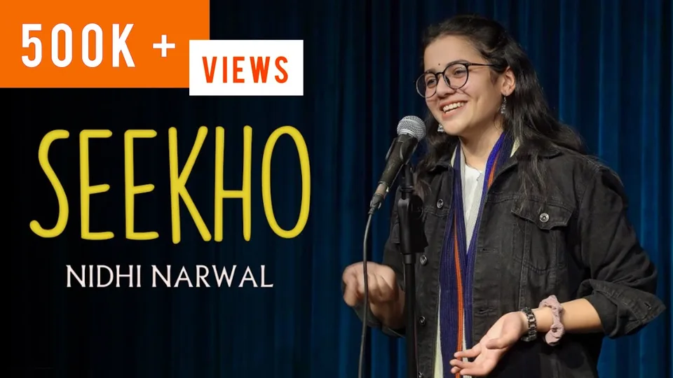 Nidhi Narwal YouTube thumbnail by Sarkar Creative Studios